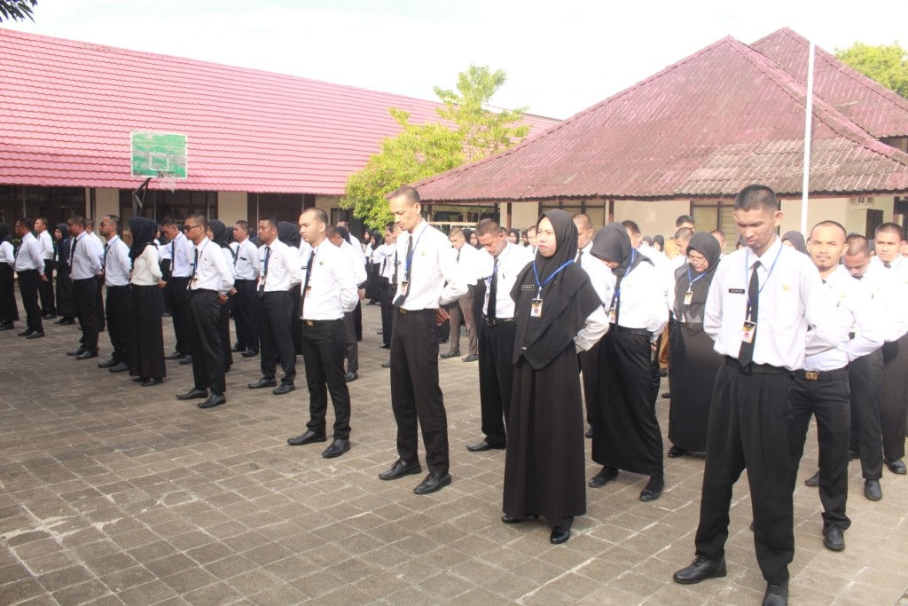 APEL PAGI LATSAR DAN K2 LINGKUP KAB. WAJO