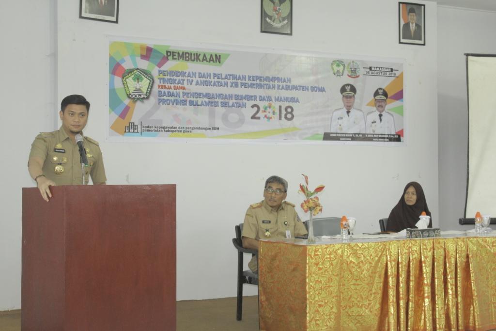 Sambutan Bupati Gowa (Adnan Purichta, SH)