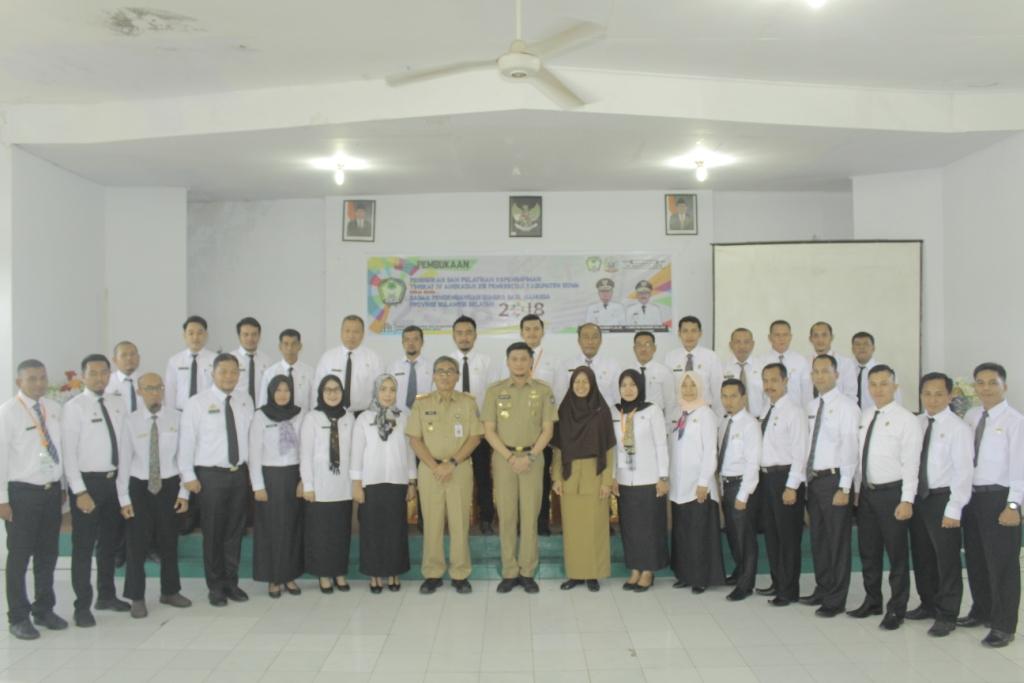 Foto Bersama Bupati Gowa, Kepala BPSDM Prov. Sulsel dan Peserta Diklat