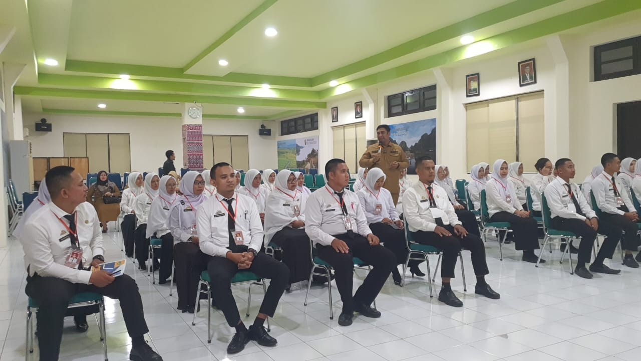 BUPATI MAROS ISI CERAMAH MTSL DI HADAPAN PESERTA LATSAR MAROS DI BPSDM