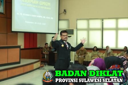 CERAMAH UMUM GUBERNUR SULAWESI SELATAN 