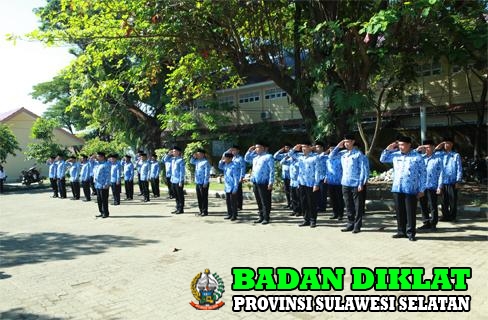 UPACARA PEMBUKAAN DIKLAT PRAJABATAN GOL. I, II & III K2 ANGK. IX