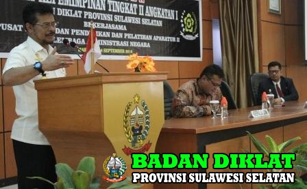 PEMBUKAAN DIKLAT PIM II ANGK. I BEKERJASAMA PUSAT KAJIAN DIKLAT APARATUR II LAN RI
