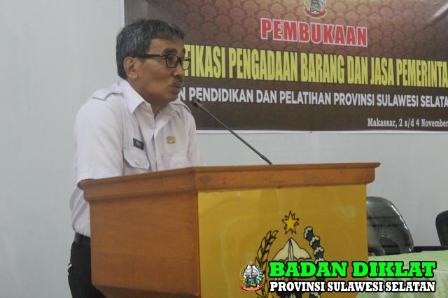 PEMBUKAAN SERTIFIKASI PENGADAAN BARANG / JASA PEMERINTAH TAHUN ANGGARAN 2016