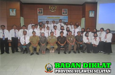 PEMBUKAAN DIKLAT KEPEMIMPINAN Tk. IV