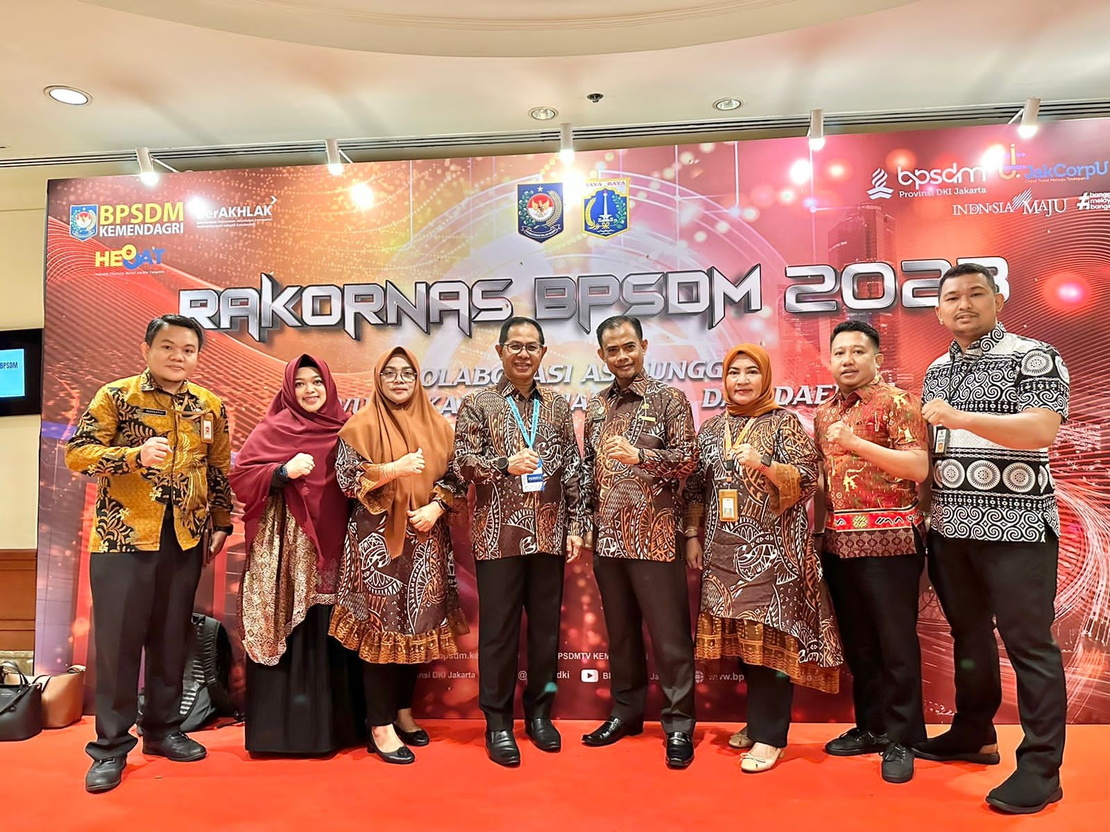 BPSDM SULSEL HADIRI RAKORNAS BPSDM 2023 DI JAKARTA