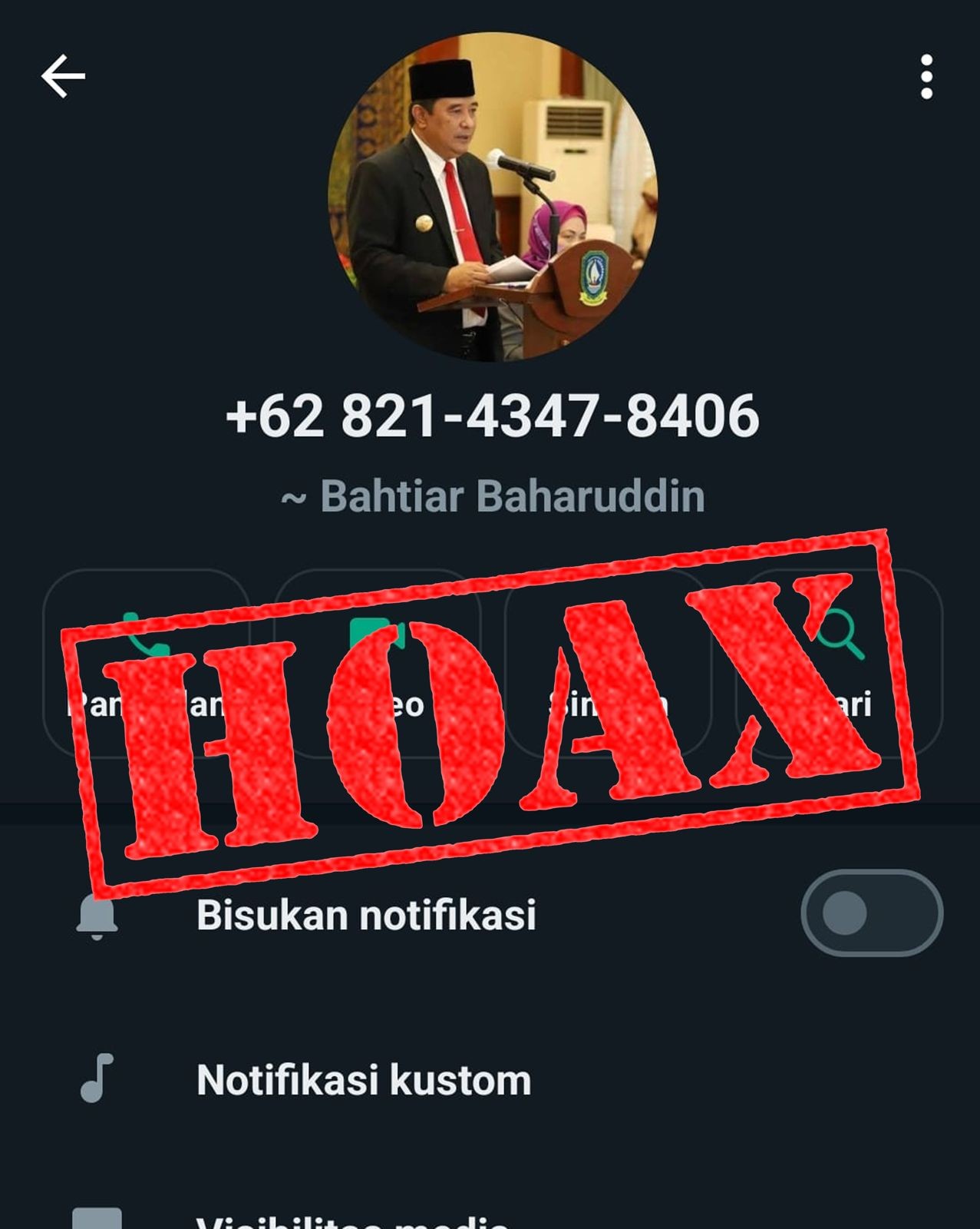 WASPADA PENIPUAN, MODUS BANTUAN HIBAH MASJID CATUT NAMA Pj. GUBERNUR SULSEL