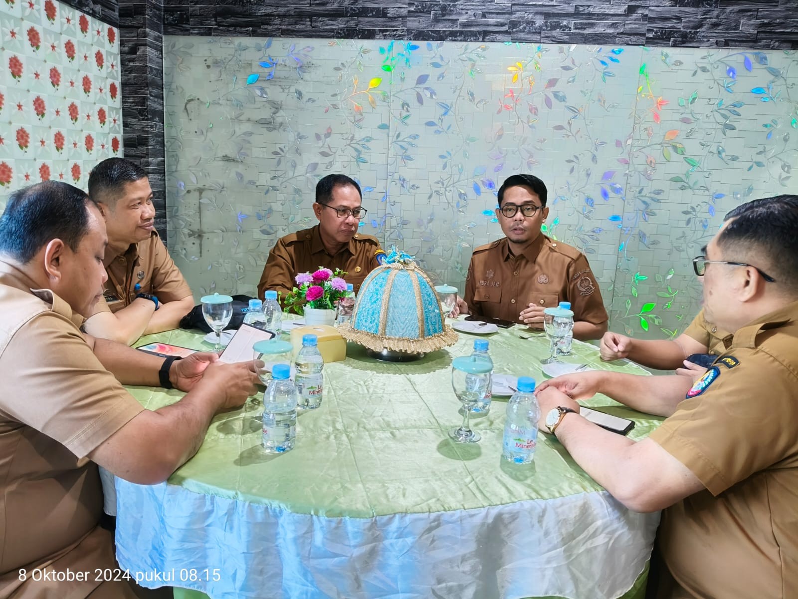Rapat penyamaan persepsi yang dilaksanakan di Kampus 1 BPSDM Provinsi Sulawesi Selatan. 