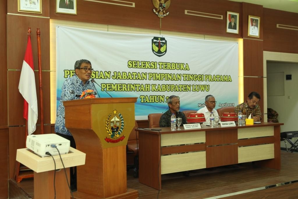 SELEKSI TERBUKA JPT PRATAMA KABUPATEN LUWU