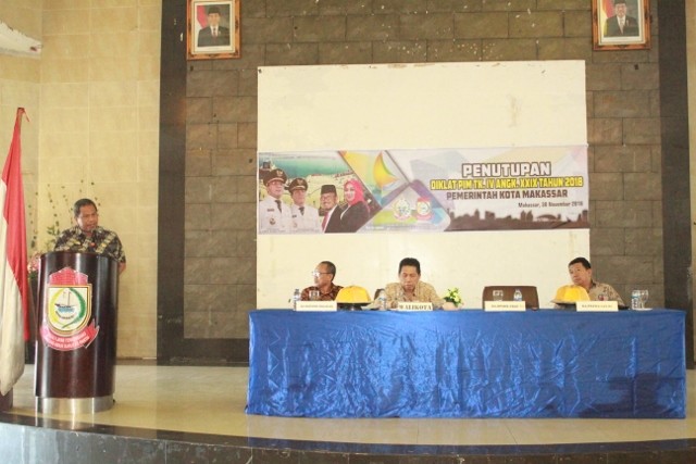 PEMKOT MAKASSAR TUTUP DIKLAT PIM IV ANGKATAN 29