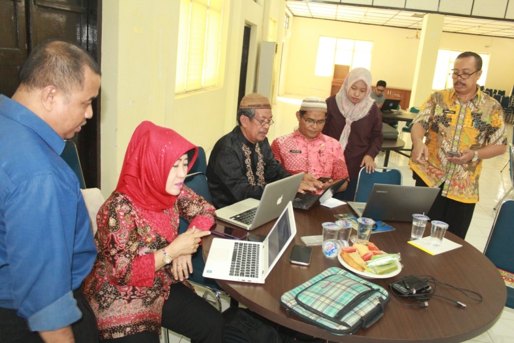 SOSIALISASI E – LEARNING DAN APLIKASI SIBANG KE PEGAWAI BPSDM SULSEL