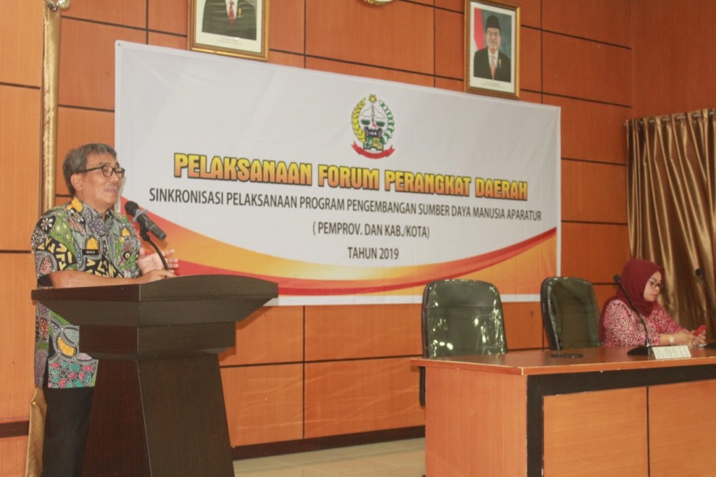 BPSDM SULSEL GELAR RAKOR PERANGKAT DAERAH TAHUN 2019