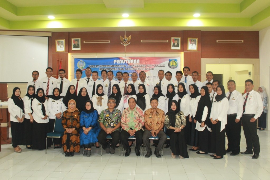 DIKLATPIM SELAYAR DITUTUP, SATU PESERTA KELULUSAN DITUNDA