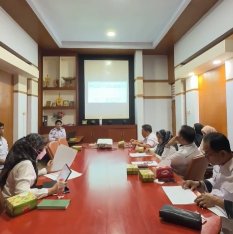 KEPALA BPSDM PROV. SULSEL PROF. JUFRI MENGHADIRI RAPAT RENCANA KERJA PENINGKATAN PELAYANAN PUBLIK 