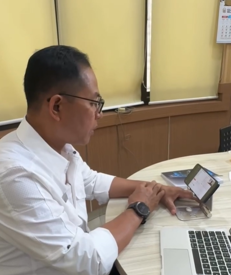 Kepala BPSDM Prov Sulsel Bpk Prof. Jufri Melakukan Pertemuan dgn BSrE terkait Aplikasi e-Serittifika