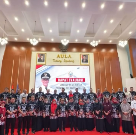 KEGIATAN RAPAT EVALUASI KINERJA APARATUR LINGKUP PROV. SULSEL  