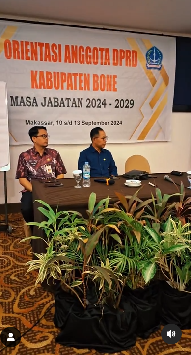  Penutupan Orientasi DPRD Kab. Bone