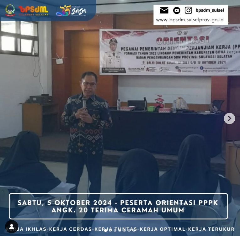 Mengasah Kompetensi Aparatur: Bekal untuk PPPK Angkatan 20 Pemkab Gowa Menuju Pelayanan Prima