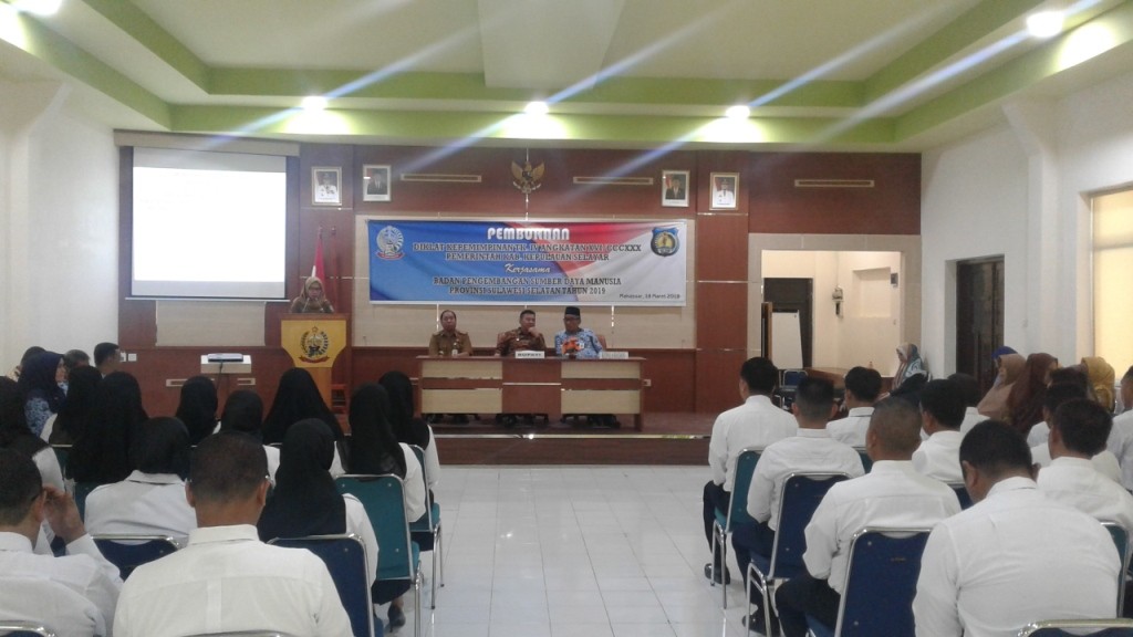 PIM IV Kab. Kepulauan Selayar bekerjasama dengan BPSDM Prov. SULSEL 2019