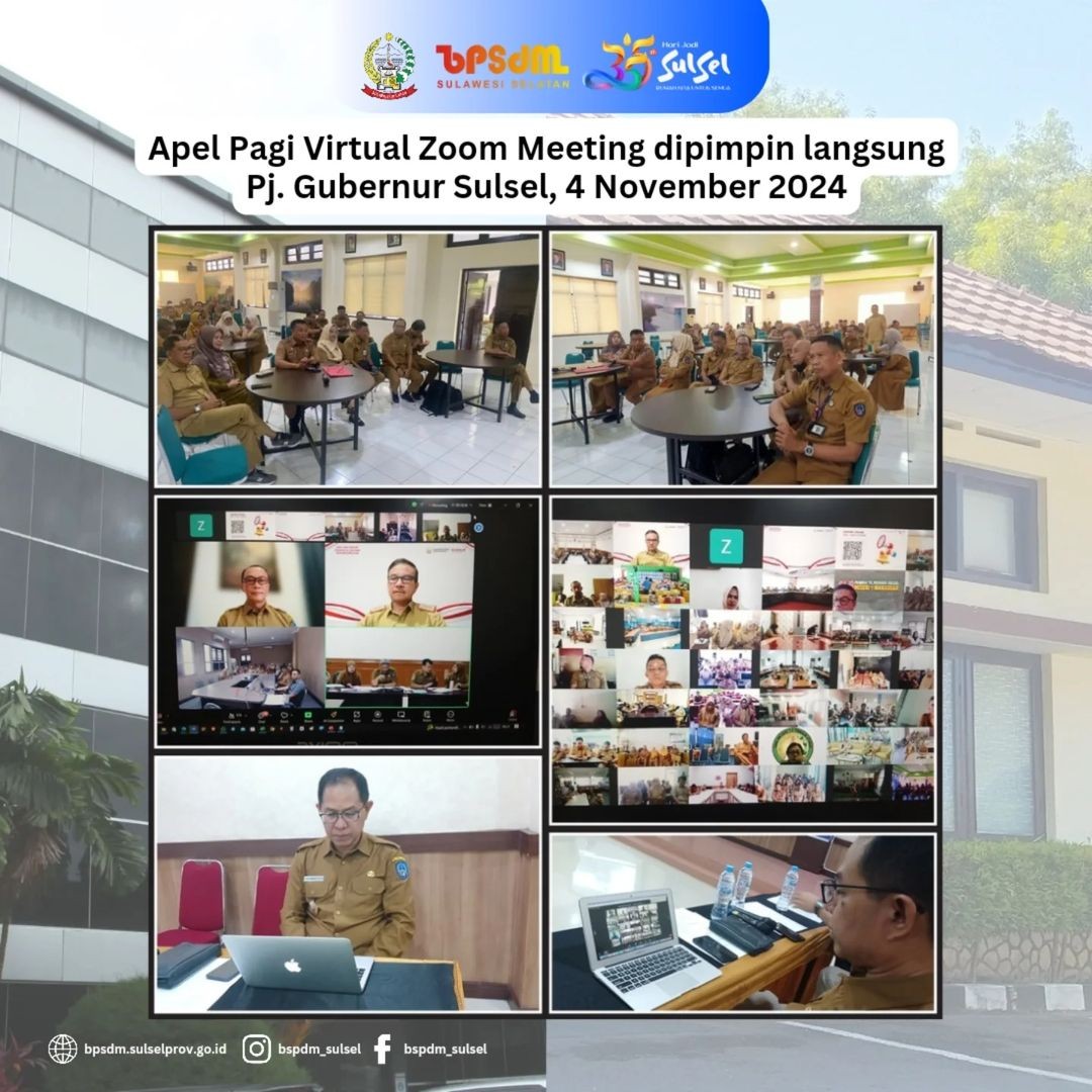 APEL PAGI VIRTUAL ZOOM MEETING 4 NOVEMBER 2024