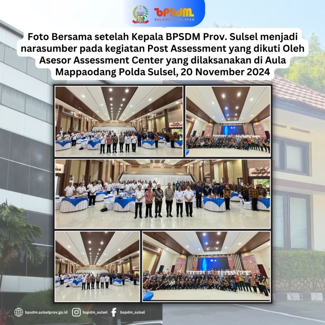 FOTO BERSAMA SETELAH KEGIATAN POST ASSESSMENT