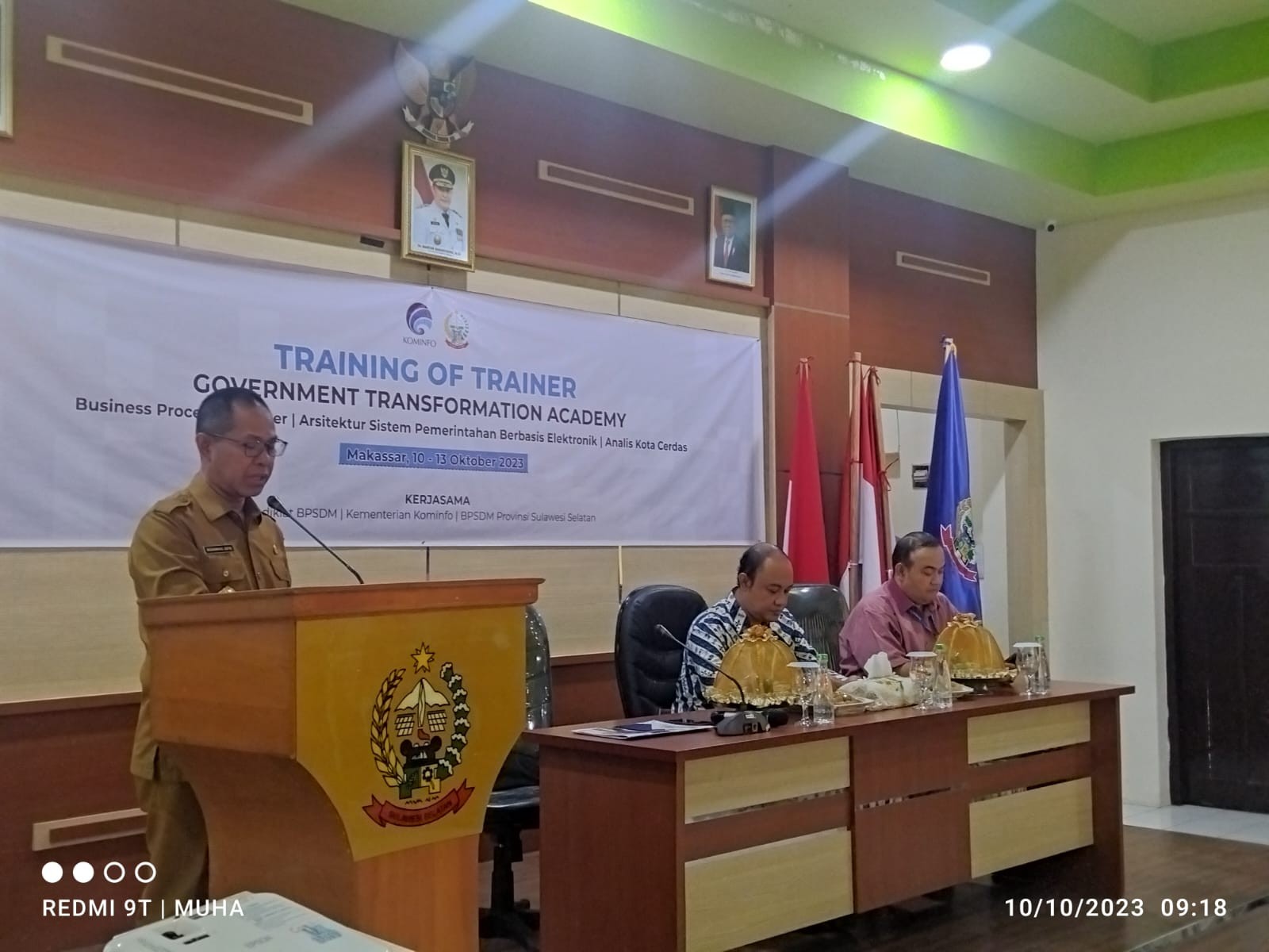 PUSDIKLAT BPSDM, KEMKOMINFO DAN BPSDM SULSEL GELAR TOT GTA DI MAKASSAR