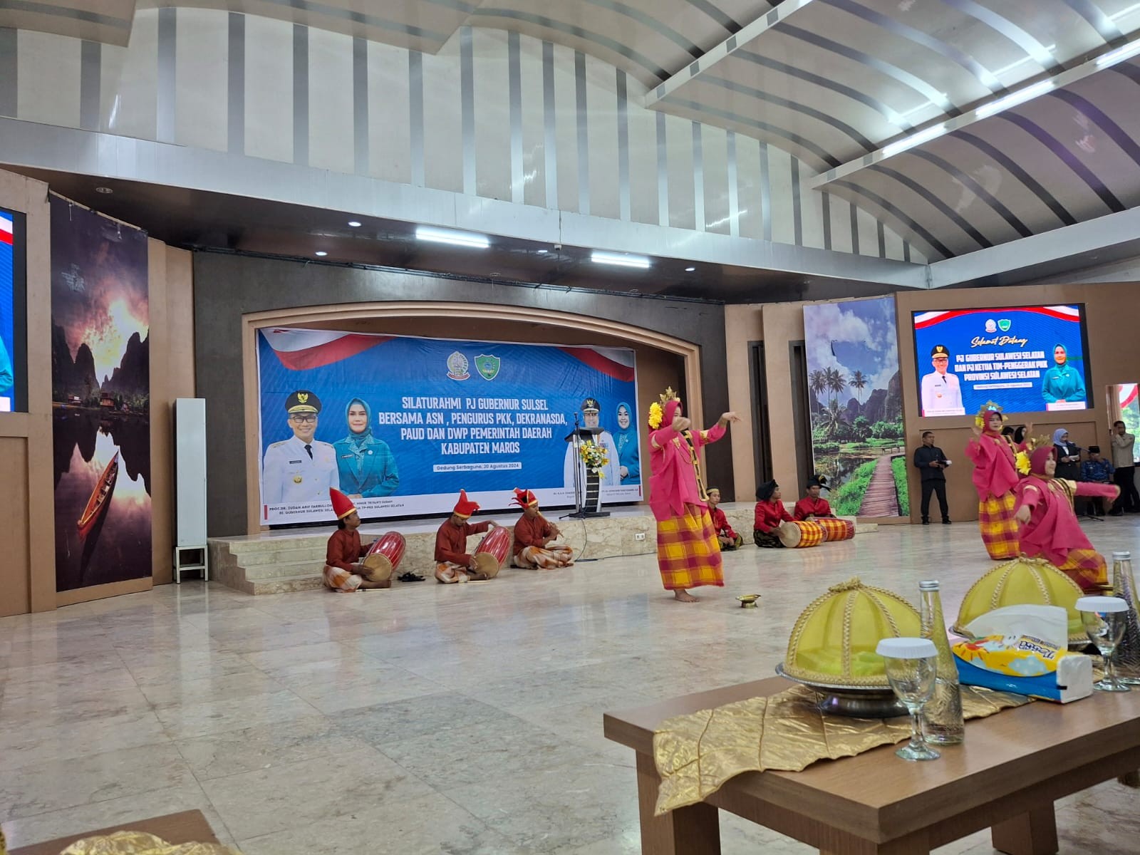 SILATURAHMI PJ GUBERNUR SULSEL DENGAN PERANGKAT DAERAH MAROS
