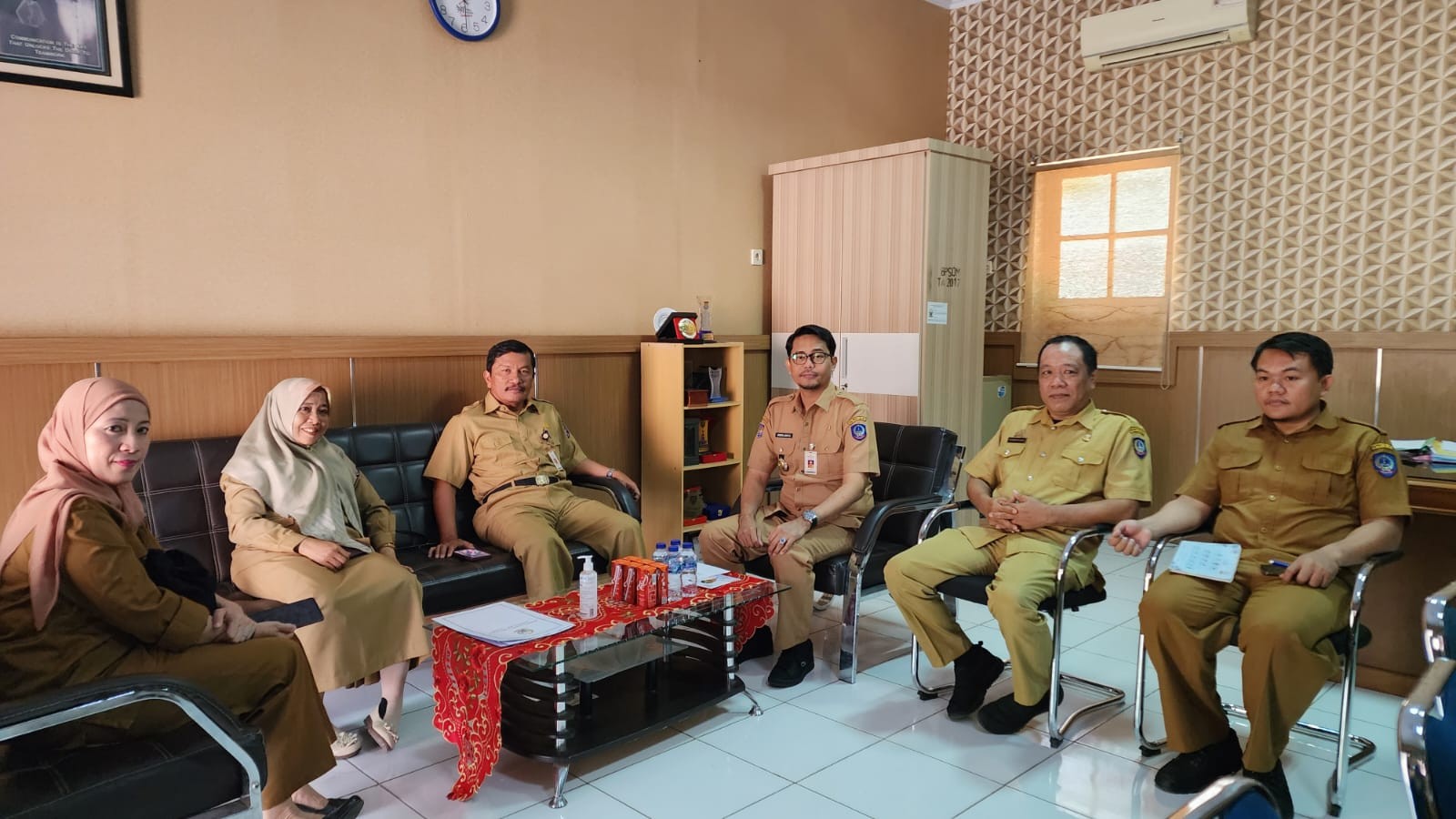 Menerima Tim Reviu Manajemen ASN Terkait Pemenuhan Evidence MCP-KPK