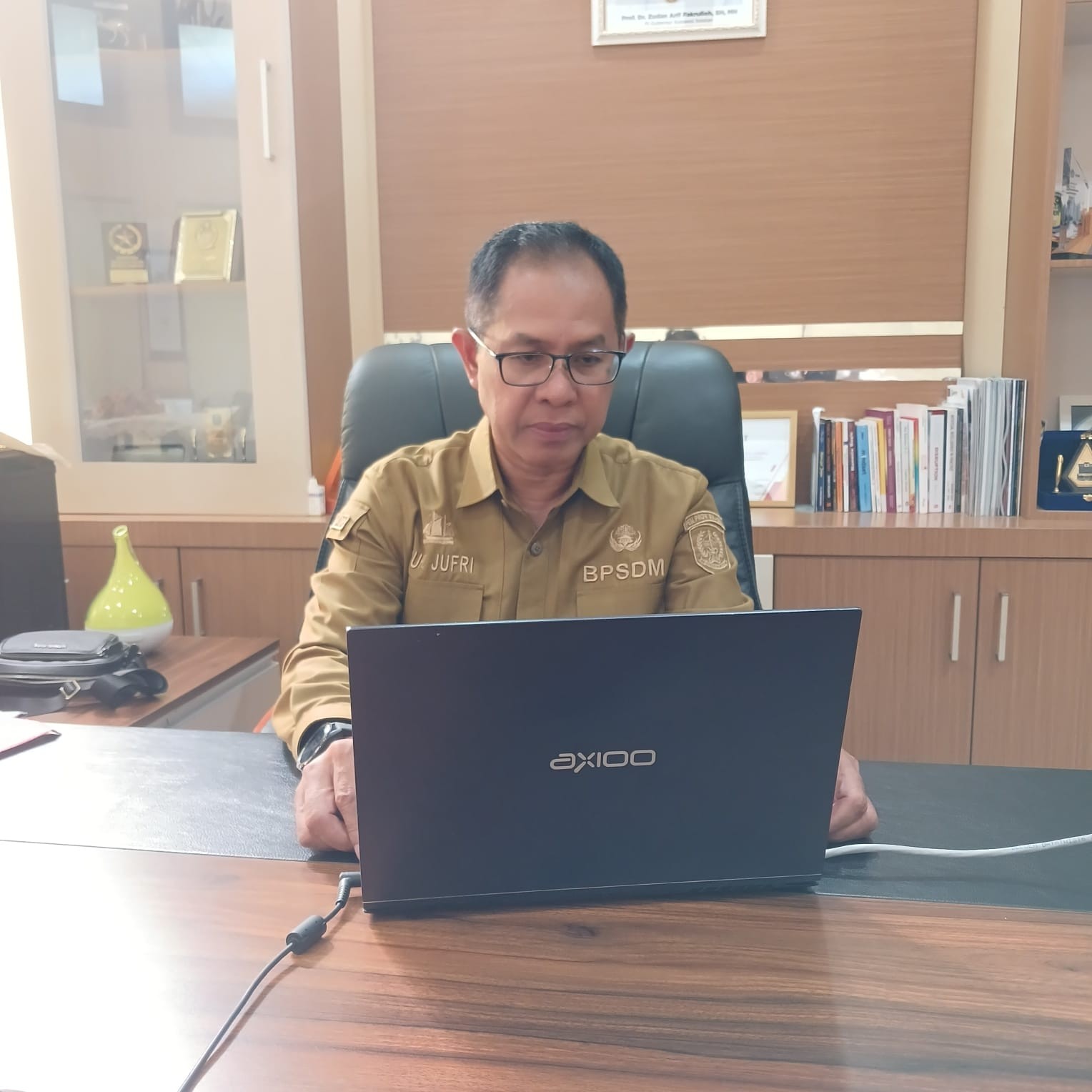 Apel Pagi Virtual Bpsdm Sulsel 