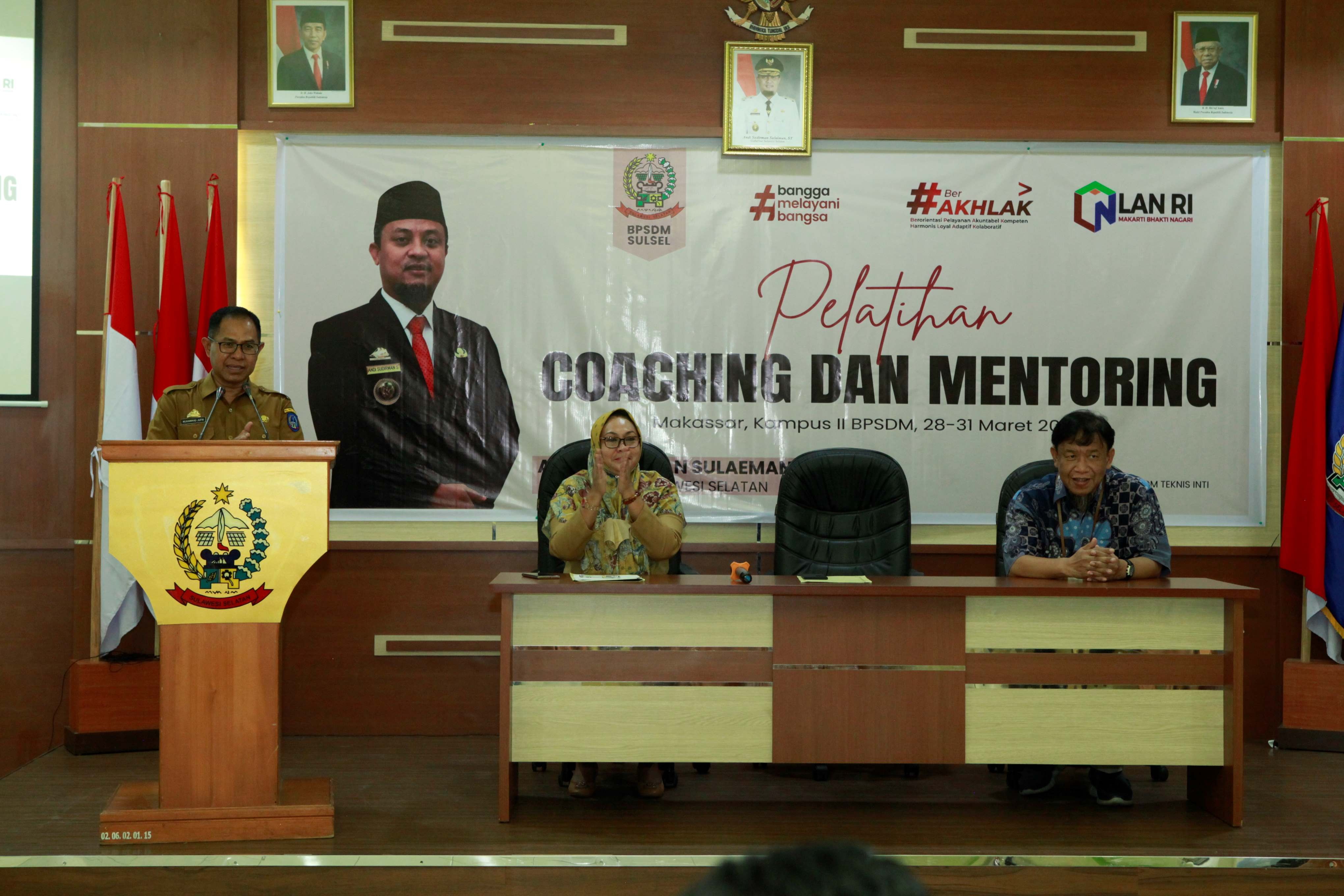 KEPALA BPSDM SULSEL BUKA PELATIHAN COACHING & MENTORING
