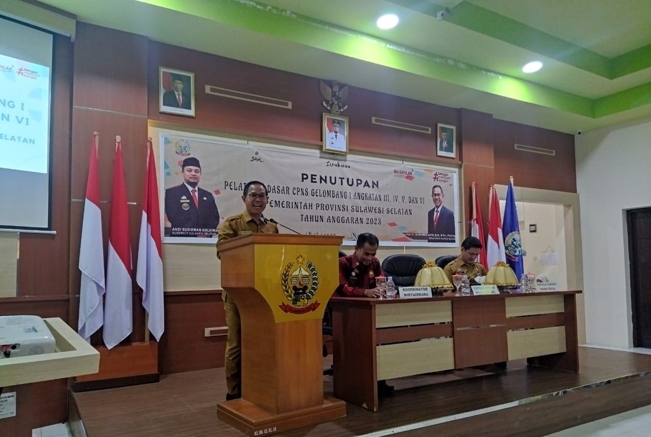 160 PESERTA LATSAR CPNS SULSEL DINYATAKAN LULUS SEMUA