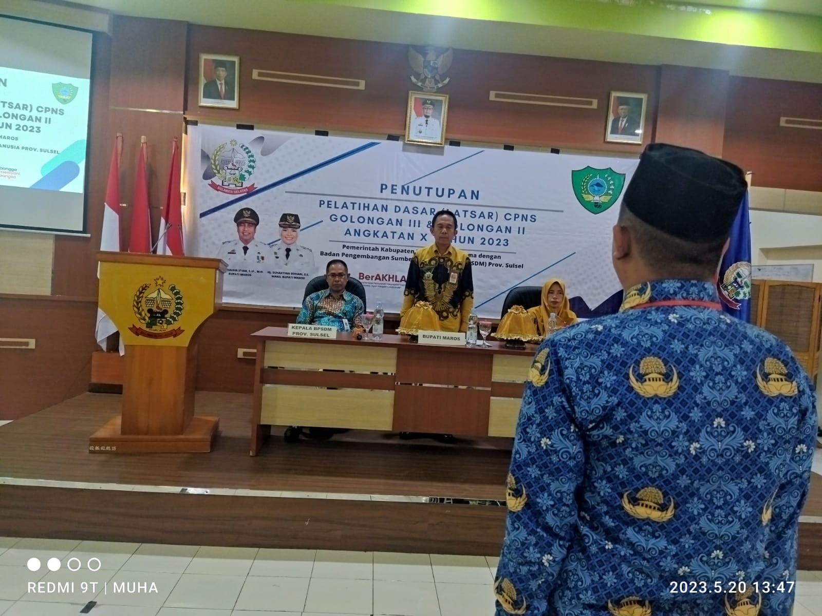 PESERTA LATSAR CPNS MAROS LULUS SEMUA SETELAH MELEWATI PELATIHAN VIA BLENDED LEARNING
