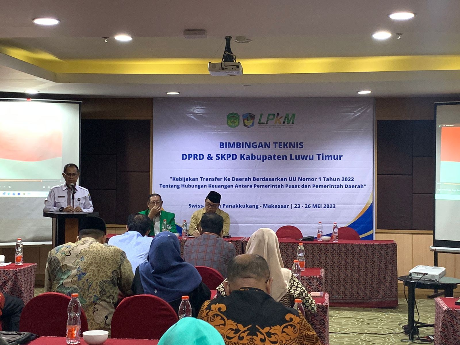 DPRD KAB. LUTIM IKUTI BIMTEK DI MAKASSAR