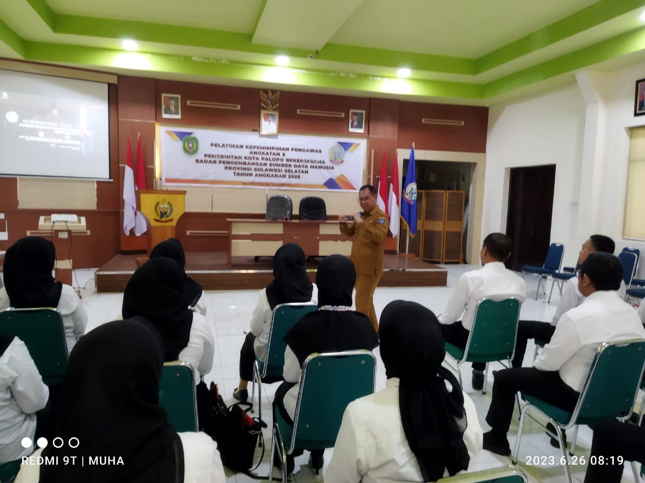 CERAMAH UMUM KEPALA BPSDM SULSEL PADA PKP ANGK. X KOTA PALOPO