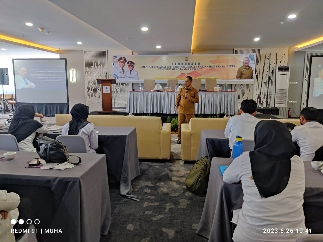 GELOMBANG I SELESAI, PROF. JUFRI KEMBALI BERIKAN CERAMAH UMUM GEL. II PPPK MAKASSAR