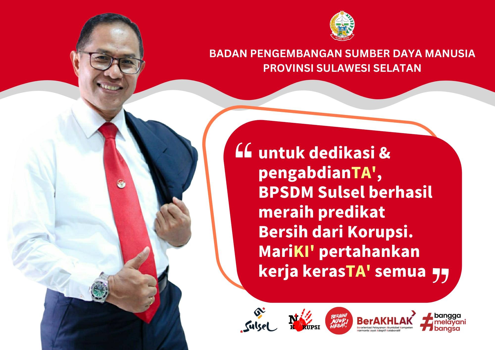 BPSDM SULSEL SIAP MENUJU WBK