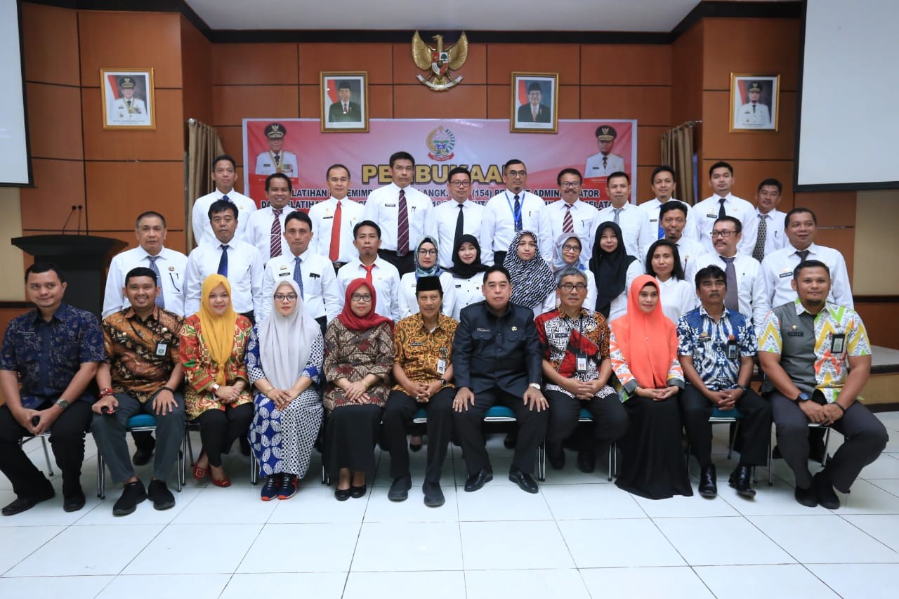 BUKA DIKLATPIM III DAN LATSAR, SEKPROV : ASN HARUS JAGA INTEGRITAS