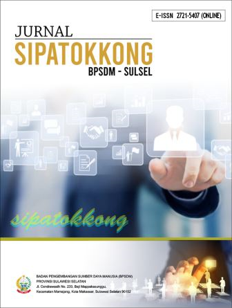 `JURNAL SIPATOKKONG` OLEH BPSDM SULSEL