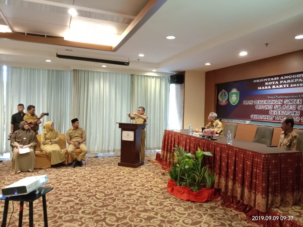 ORIENTASI ANGGOTA DPRD KOTA PAREPARE
