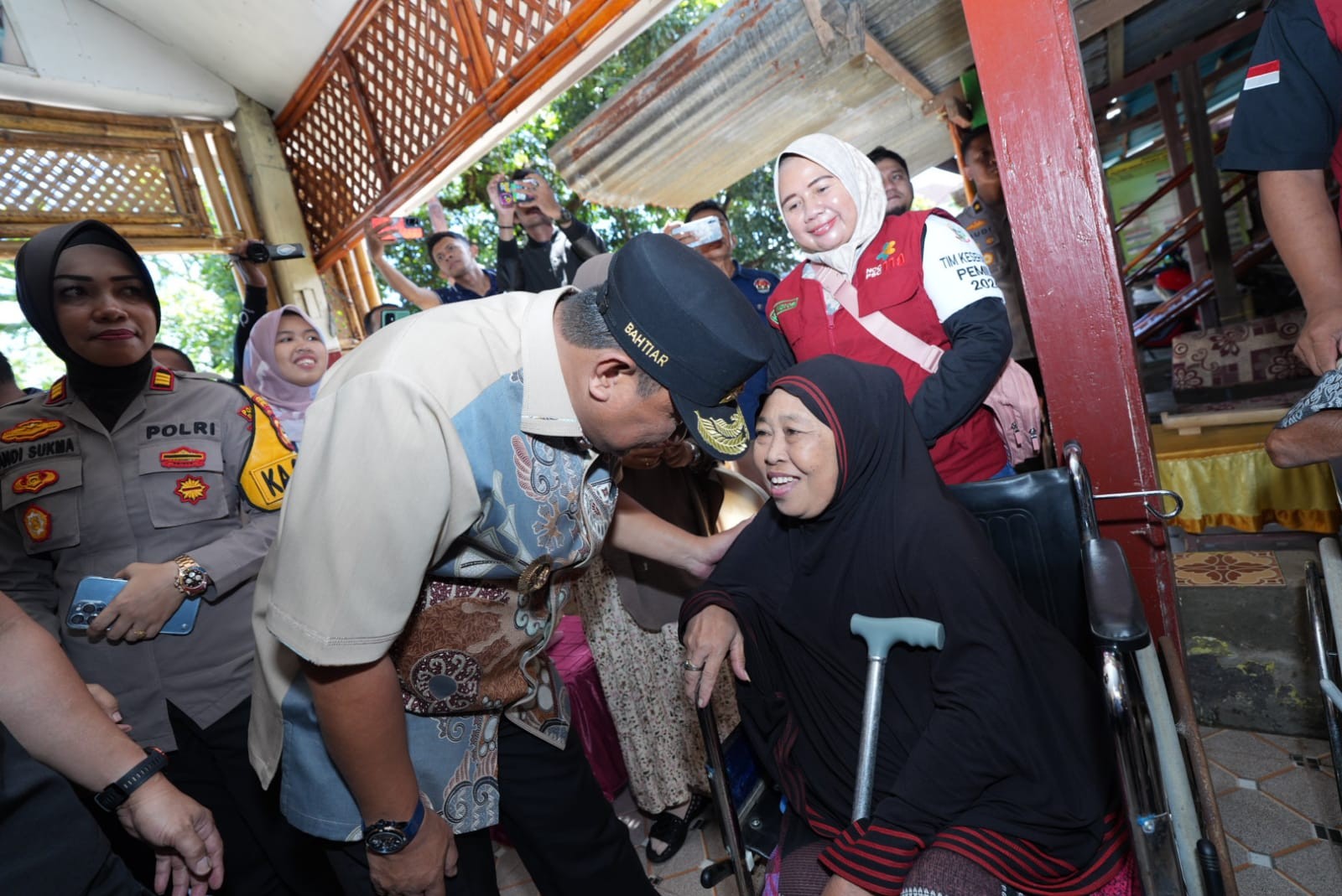 Pj. GUBERNUR SULSEL PEDULIKAN PEMILIH DISABILITAS, PASTIKAN TERLAYANI DENGAN BAIK