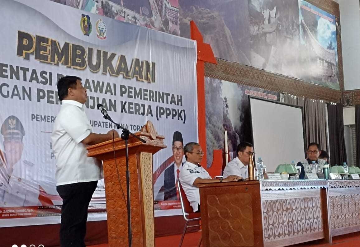 PPPK Tana Toraja 2024 Resmi Dibuka: Bupati Theofilus Allorerung Dorong ASN Profesional dan Berintegr