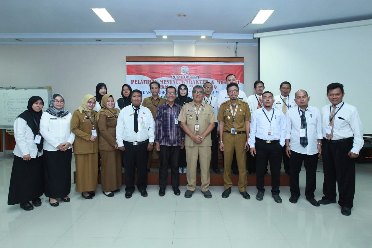 IMRAN JAUSI RESMI BUKA PELATIHAN MENTAL, KARAKTER DAN MOTIVASI BPSDM 