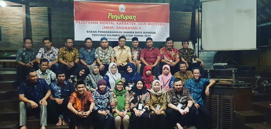 TUTUP PELATIHAN REVOLUSI MENTAL, KABID DIKLAT: INGIN SEHAT, JADILAH ASN BERINTEGRITAS