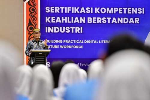 Gratis! 2.000 Siswa SMK di Sulawesi Selatan Ikuti Sertifikasi Keahlian Berstandar Industri