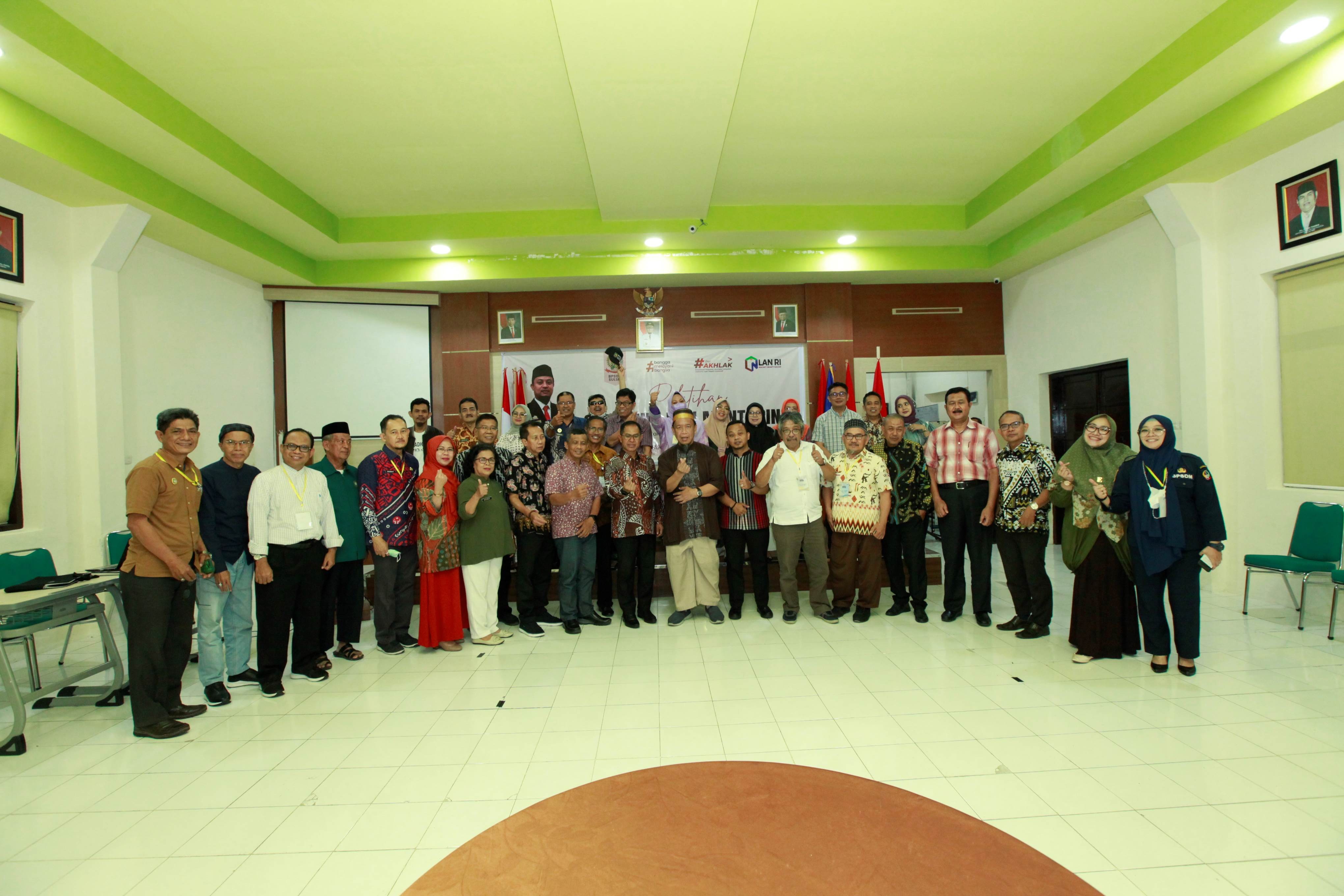 PENUTUPAN PELATIHAN COACHING DAN MENTORING