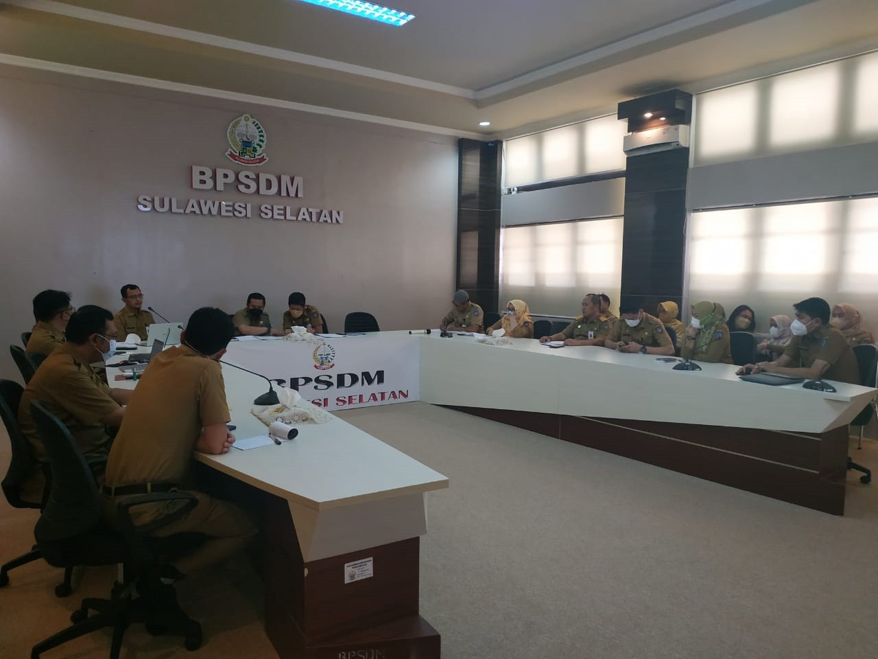 RAPAT TIM KERJA PEMBANGUNAN ZONA INTEGRITAS MENUJU WBK & WBBM BPSDM PROV. SULSEL