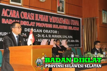 SAMBUTAN KEPALA DEPUTI BIDANG DIKLAT APARATUR LAN RI (Dr. MUHAMMAD IDRIS, M.Si)