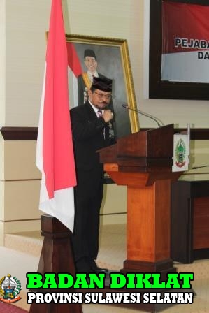 Ceramah Gubernur Sulawesi Selatan (Dr. H. Syahrul Yasin Limpo, SH., M.Si, MH)