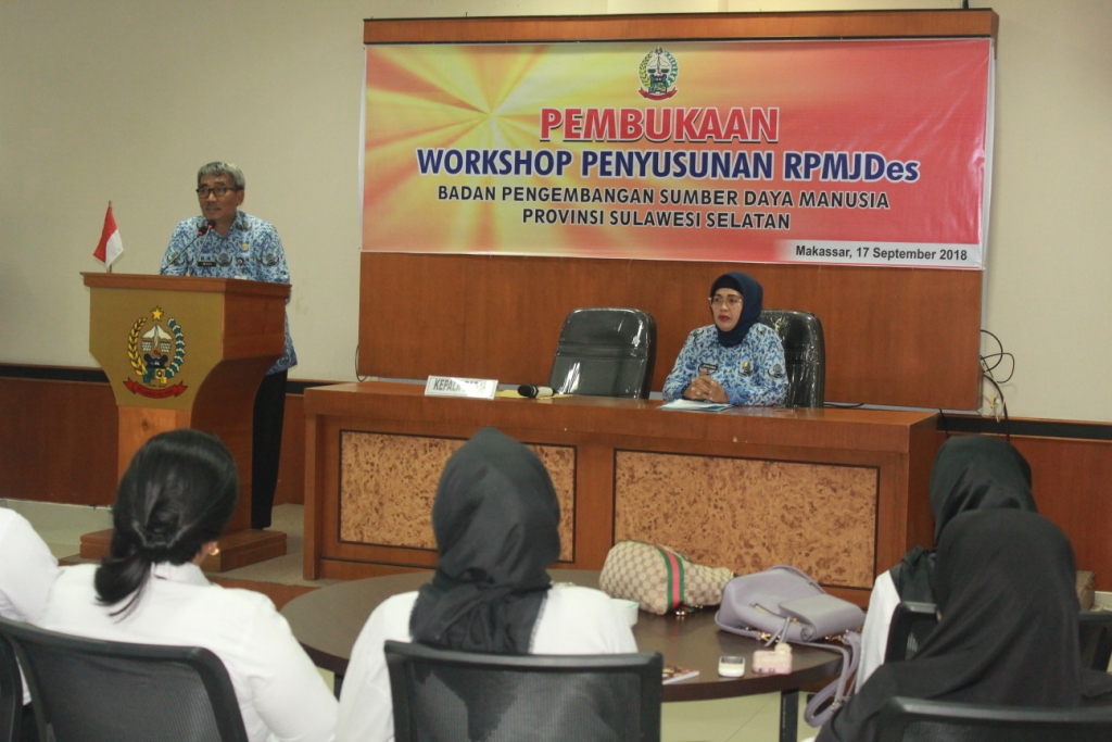 Sambutan dan Arahan Ka. BPSDM Prov. Sulsel